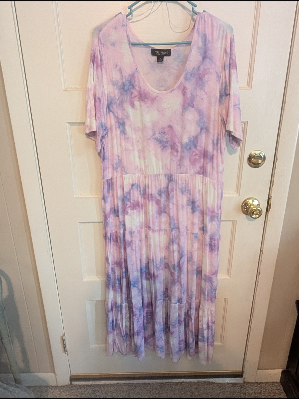 Versatilite Tie-Dye Maxi Dress in Pastel Lavender